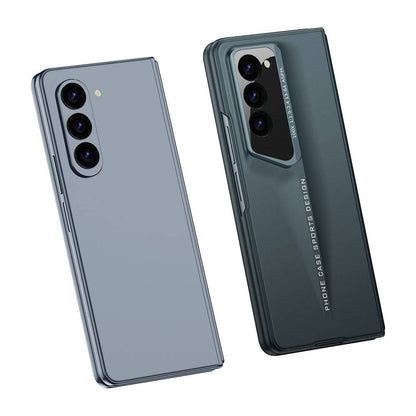 Galaxy Z Fold 6 Kılıf Ultra İnce Kamera Korumalı Sert Rubber Zore Procase Kapak Titanyum-Gri