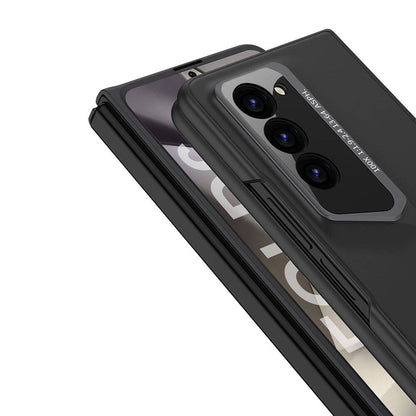 Galaxy Z Fold 6 Kılıf Ultra İnce Kamera Korumalı Sert Rubber Zore Procase Kapak Titanyum-Gri