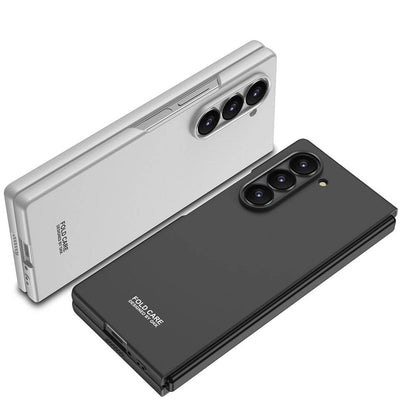 Galaxy Z Fold 6 Kılıf Zore Sert Kıpta Kapak Mavi