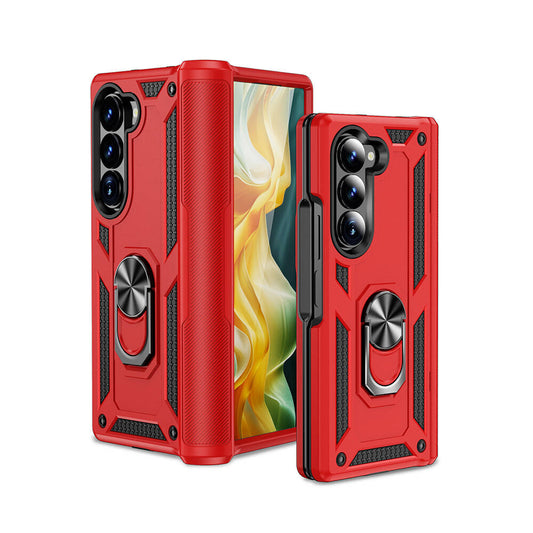 Galaxy Z Fold 6 Kılıf Zore Vega Kapak Kırmızı