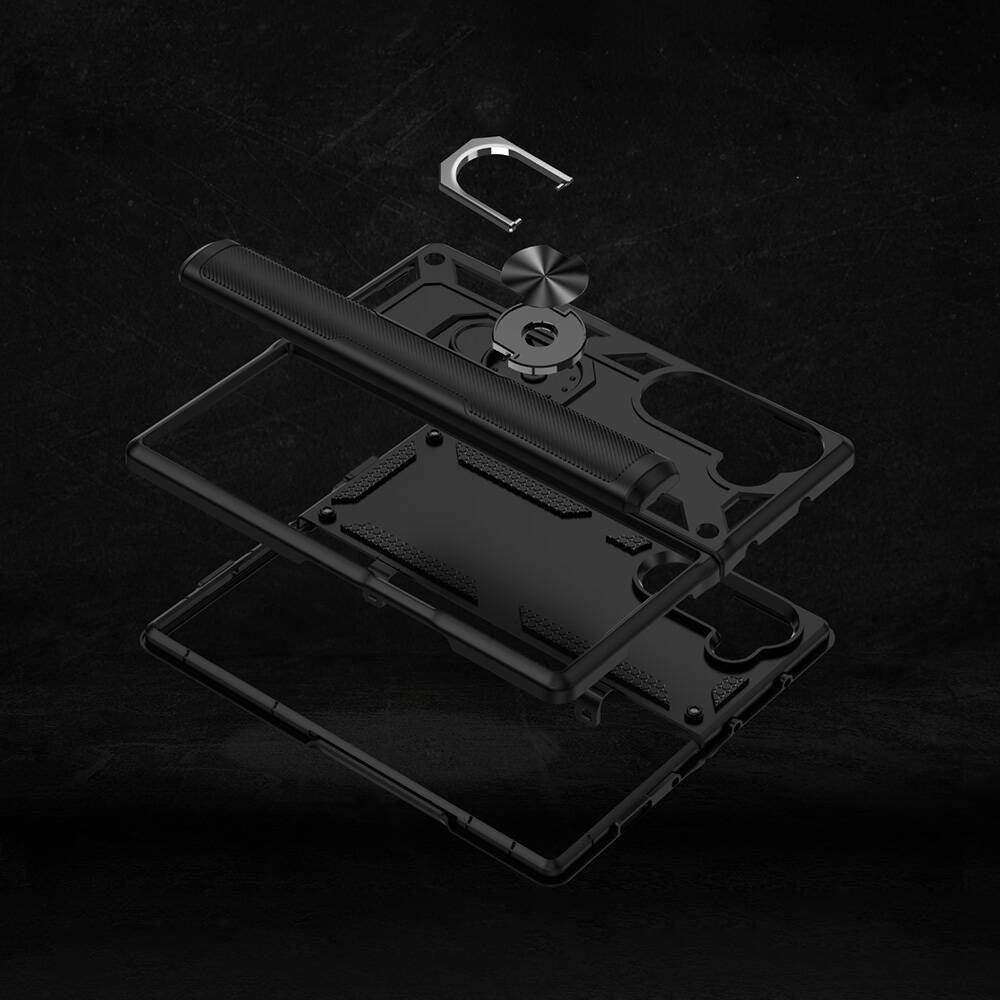Galaxy Z Fold 6 Kılıf Zore Vega Kapak Kırmızı