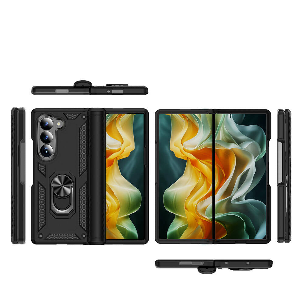 Galaxy Z Fold 6 Kılıf Zore Vega Kapak Kırmızı