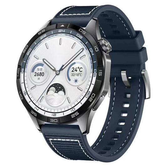 Gear S3 Zore KRD-102 22mm Silikon Kordon Mavi