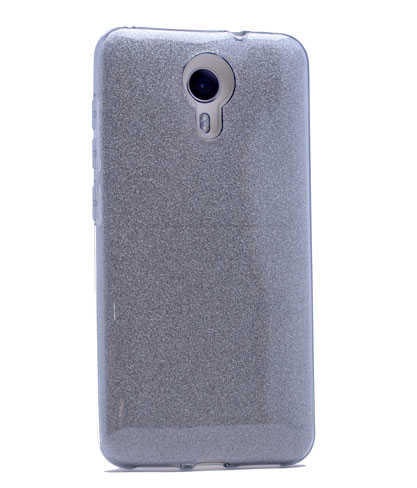 General Mobile 4G Android One Kılıf Zore Shining Silikon Mavi