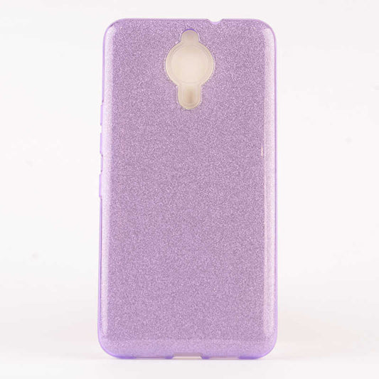 General Mobile 5 Plus Kılıf Zore Shining Silikon Mor