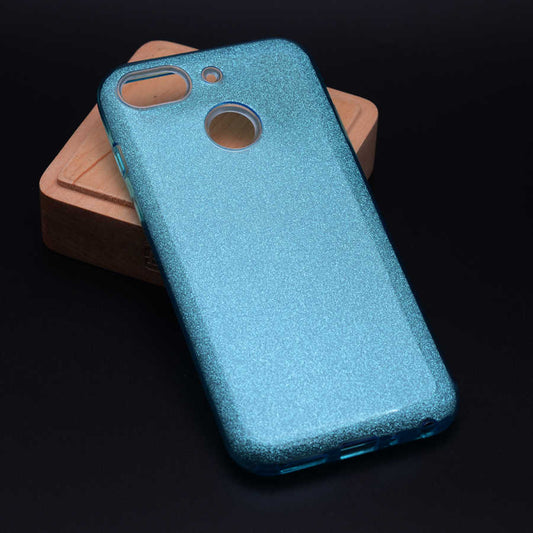 General Mobile 8 Go Kılıf Zore Shining Silikon Mavi