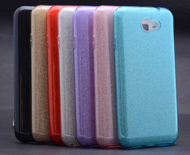 General Mobile 6 Kılıf Zore Shining Silikon Rose Gold