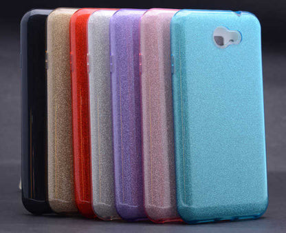 General Mobile 6 Kılıf Zore Shining Silikon Gümüş