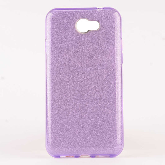 General Mobile 6 Kılıf Zore Shining Silikon Mor