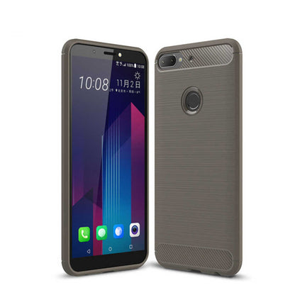 HTC Desire 12 Plus Kılıf Zore Room Silikon Kapak Lacivert