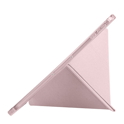 Honor Pad 9 Kılıf Zore Tri Folding Kalem Bölmeli Standlı Kılıf Mor