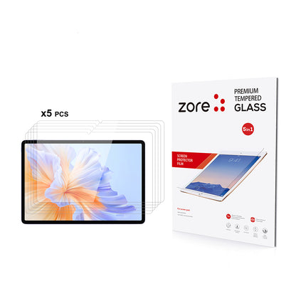 Honor Pad V9 Zore 5in1 Tablet Temperli Cam Ekran Koruyucu Şeffaf