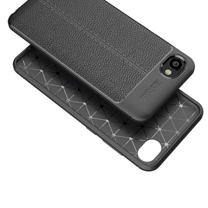 HTC Desire 12 Kılıf Zore Niss Silikon Kapak Gri
