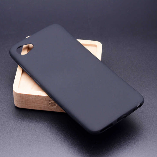 HTC Desire 12 Kılıf Zore Premier Silikon Kapak Siyah
