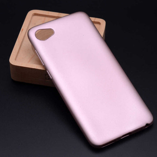 HTC Desire 12 Kılıf Zore Premier Silikon Kapak Rose Gold