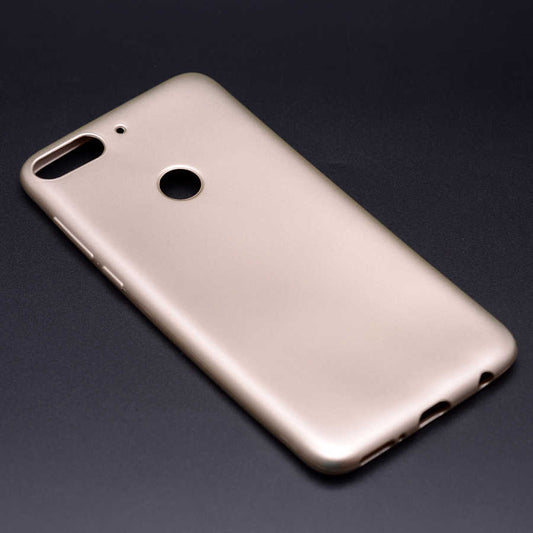 HTC Desire 12 Plus Kılıf Zore Premier Silikon Kapak Gold
