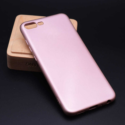 Huawei Honor 10 Kılıf Zore Premier Silikon Kapak Rose Gold