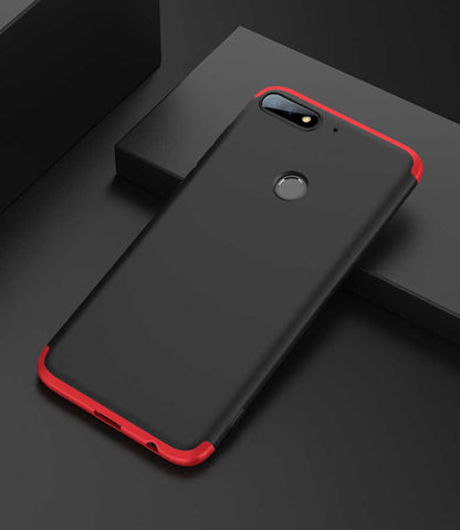Huawei Y7 2018 Kılıf Zore Ays Kapak Mavi