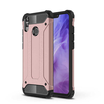 Huawei Honor 8X Kılıf Zore Crash Silikon Kapak Kırmızı