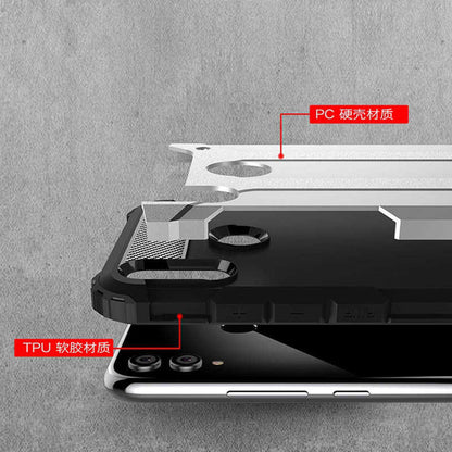 Huawei Honor 8X Kılıf Zore Crash Silikon Kapak Kırmızı