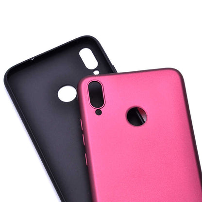 Huawei Honor 8X Kılıf Zore Premier Silikon Kapak Kırmızı