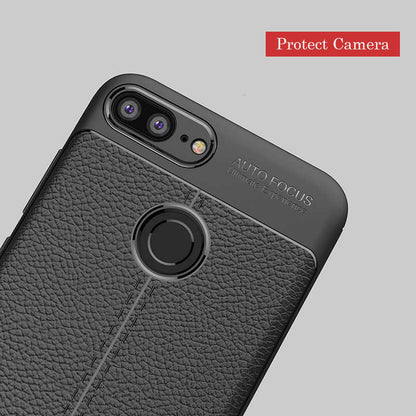 Huawei Honor 9 Lite Kılıf Zore Niss Silikon Kapak Siyah
