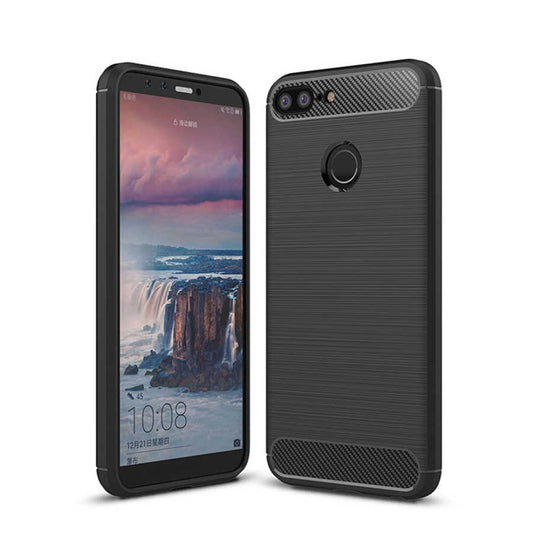 Huawei Honor 9 Lite Kılıf Zore Room Silikon Kapak Siyah