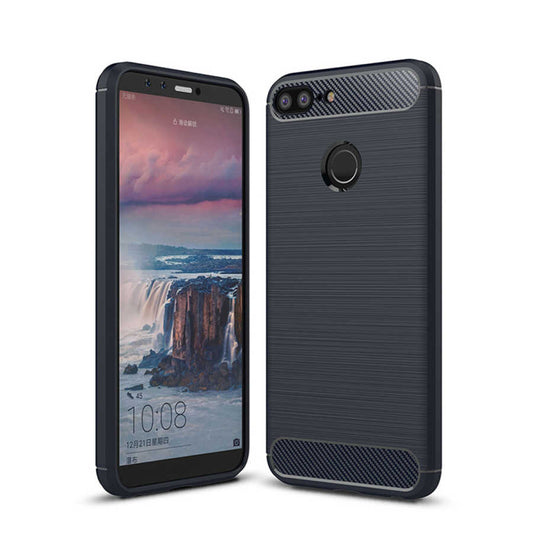 Huawei Honor 9 Lite Kılıf Zore Room Silikon Kapak Lacivert