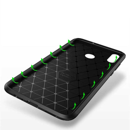 Huawei Honor Play Kılıf Zore Negro Silikon Kapak Siyah
