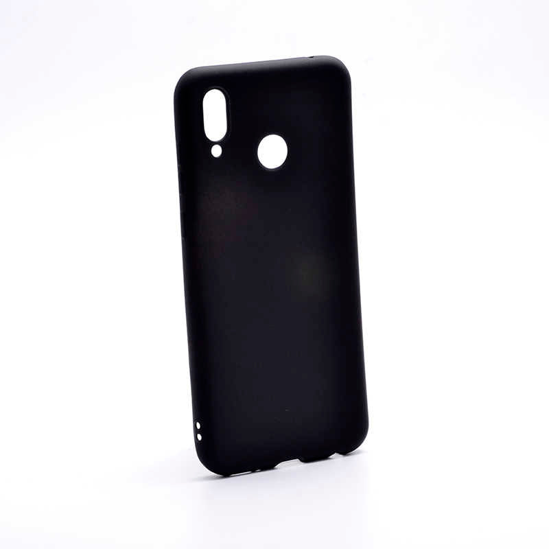 Huawei Honor Play Kılıf Zore Premier Silikon Kapak Siyah