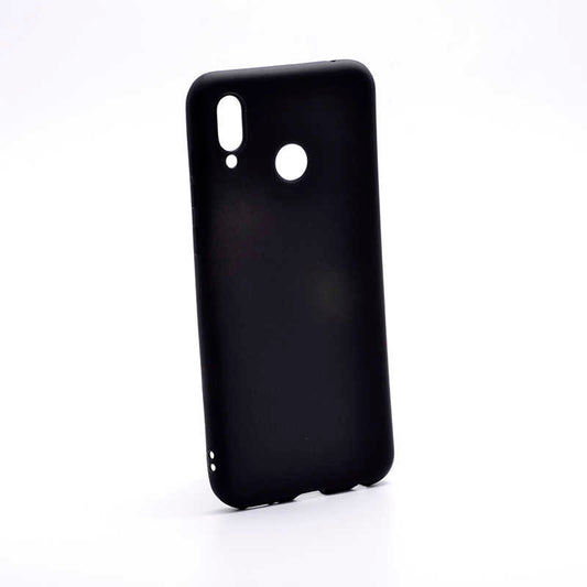 Huawei Honor Play Kılıf Zore Premier Silikon Kapak Siyah