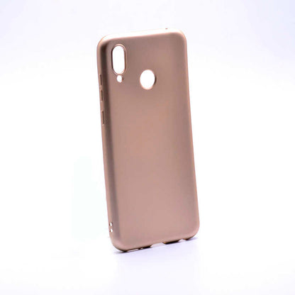 Huawei Honor Play Kılıf Zore Premier Silikon Kapak Gold