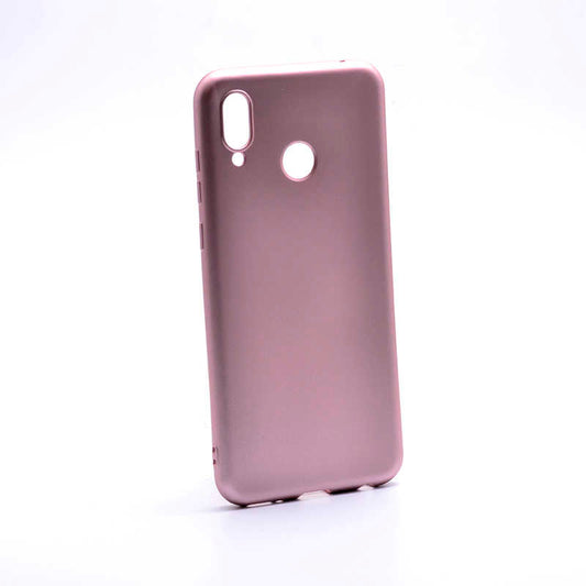 Huawei Honor Play Kılıf Zore Premier Silikon Kapak Rose Gold