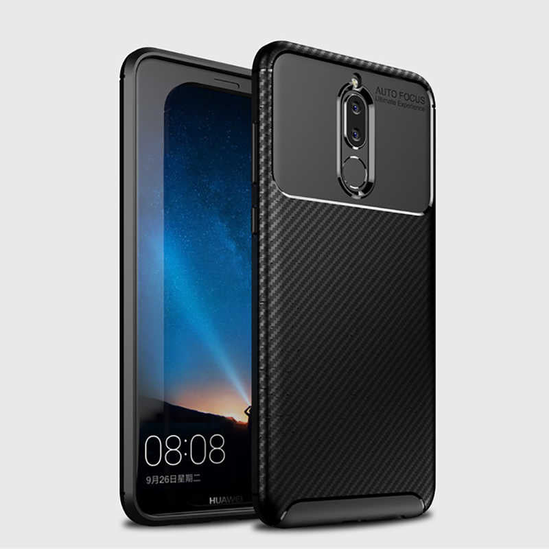 Huawei Mate 10 Lite Kılıf Zore Negro Silikon Kapak Siyah