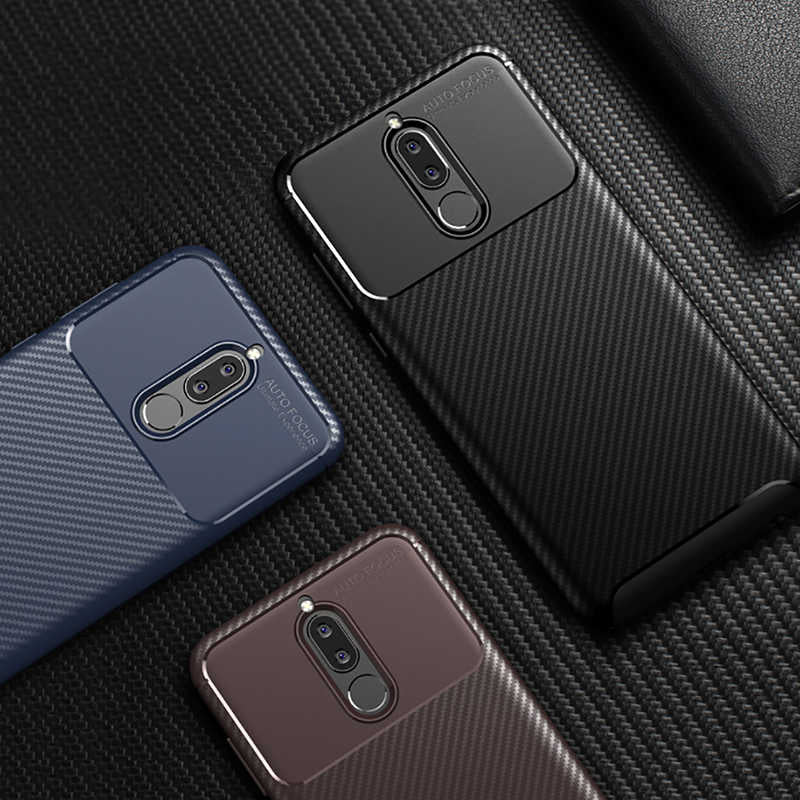 Huawei Mate 10 Lite Kılıf Zore Negro Silikon Kapak Siyah