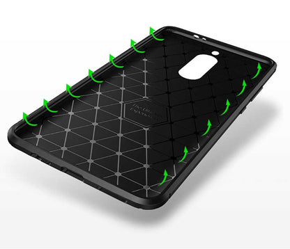 Huawei Mate 10 Lite Kılıf Zore Negro Silikon Kapak Siyah
