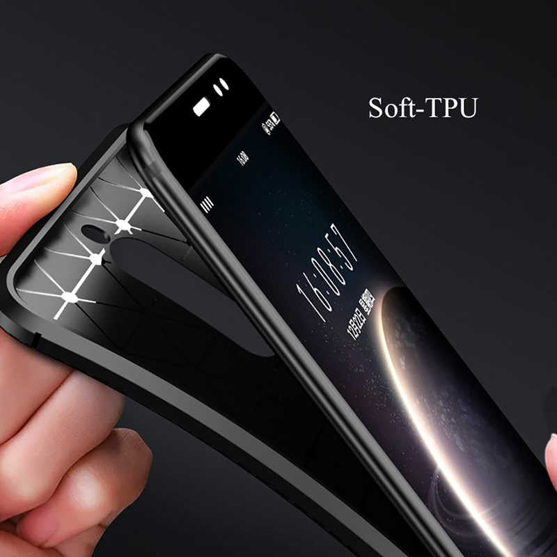 Huawei Mate 10 Lite Kılıf Zore Negro Silikon Kapak Siyah
