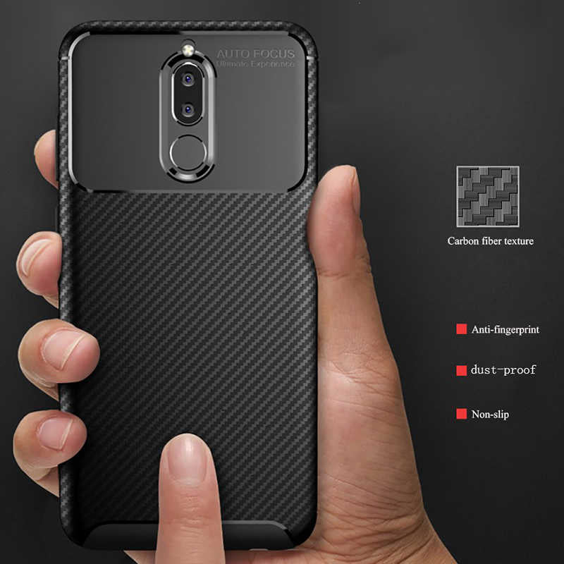 Huawei Mate 10 Lite Kılıf Zore Negro Silikon Kapak Siyah