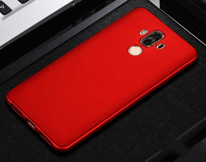 Huawei Mate 10 Pro Kılıf Zore İmax Silikon Kamera Korumalı Siyah
