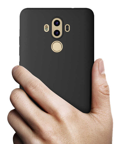 Huawei Mate 10 Pro Kılıf Zore İmax Silikon Kamera Korumalı Beyaz