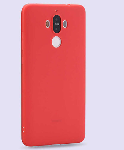 Huawei Mate 10 Pro Kılıf Zore İmax Silikon Kamera Korumalı Kırmızı
