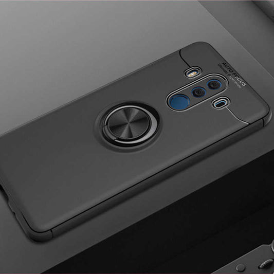Huawei Mate 10 Pro Kılıf Zore Ravel Silikon Kapak Siyah
