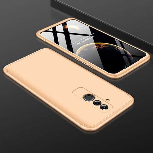 Huawei Mate 20 Lite Kılıf Zore Ays Kapak Gold