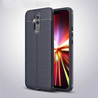 Huawei Mate 20 Lite Kılıf Zore Niss Silikon Kapak Siyah