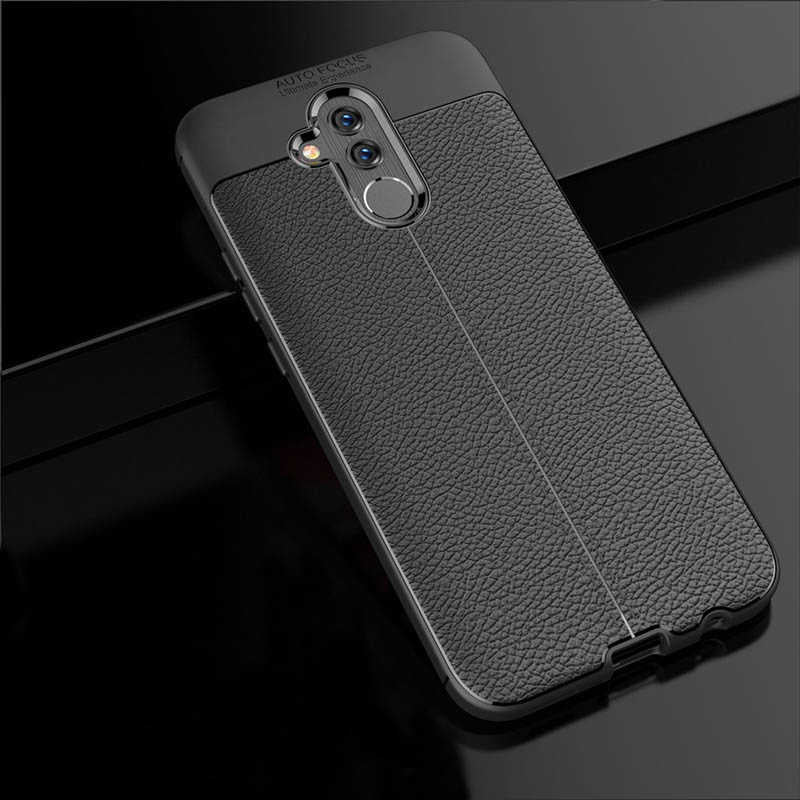Huawei Mate 20 Lite Kılıf Zore Niss Silikon Kapak Kırmızı