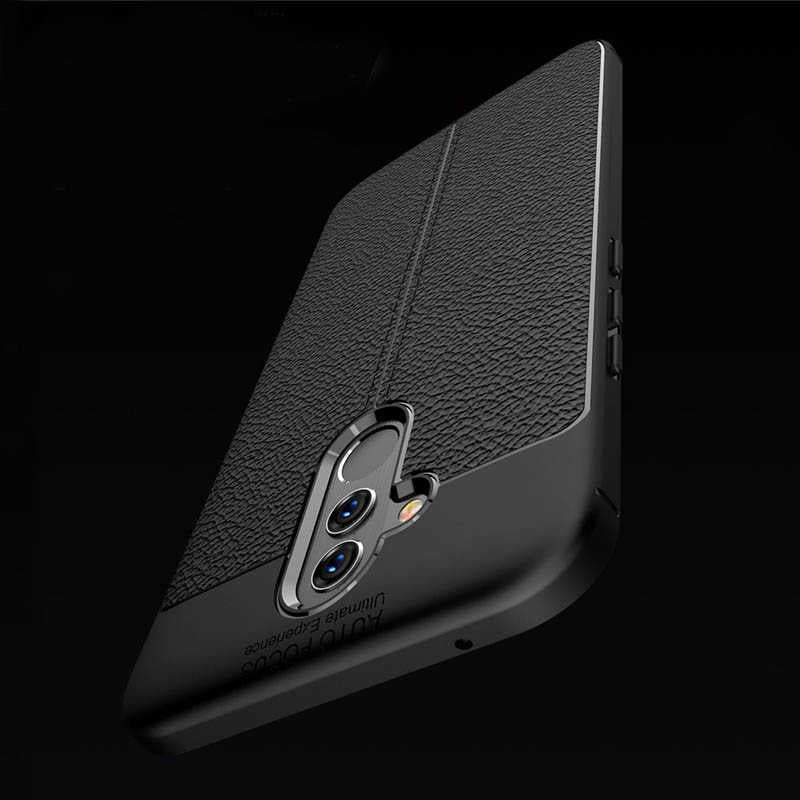 Huawei Mate 20 Lite Kılıf Zore Niss Silikon Kapak Gri
