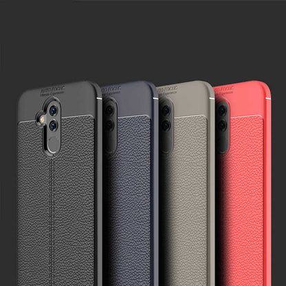 Huawei Mate 20 Lite Kılıf Zore Niss Silikon Kapak Siyah
