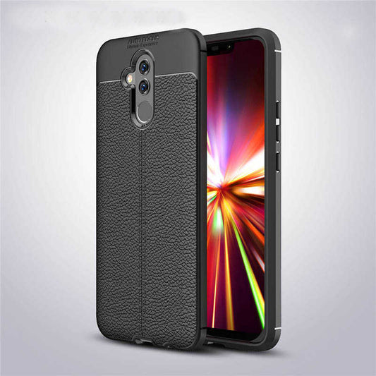 Huawei Mate 20 Lite Kılıf Zore Niss Silikon Kapak Siyah