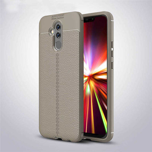 Huawei Mate 20 Lite Kılıf Zore Niss Silikon Kapak Gri
