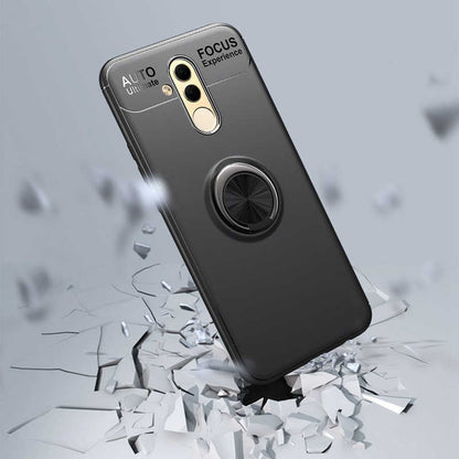 Huawei Mate 20 Lite Kılıf Zore Ravel Silikon Kapak Kırmızı